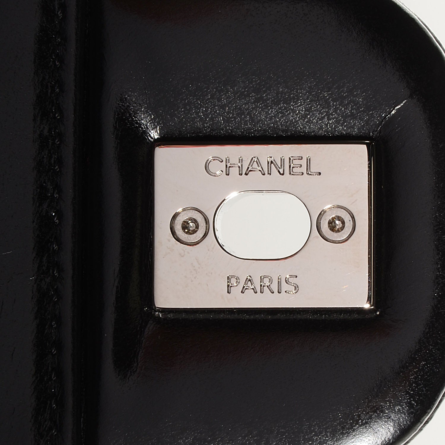 Chanel Glazed Calfskin Large CC Delivery Tote Black 6 of 8