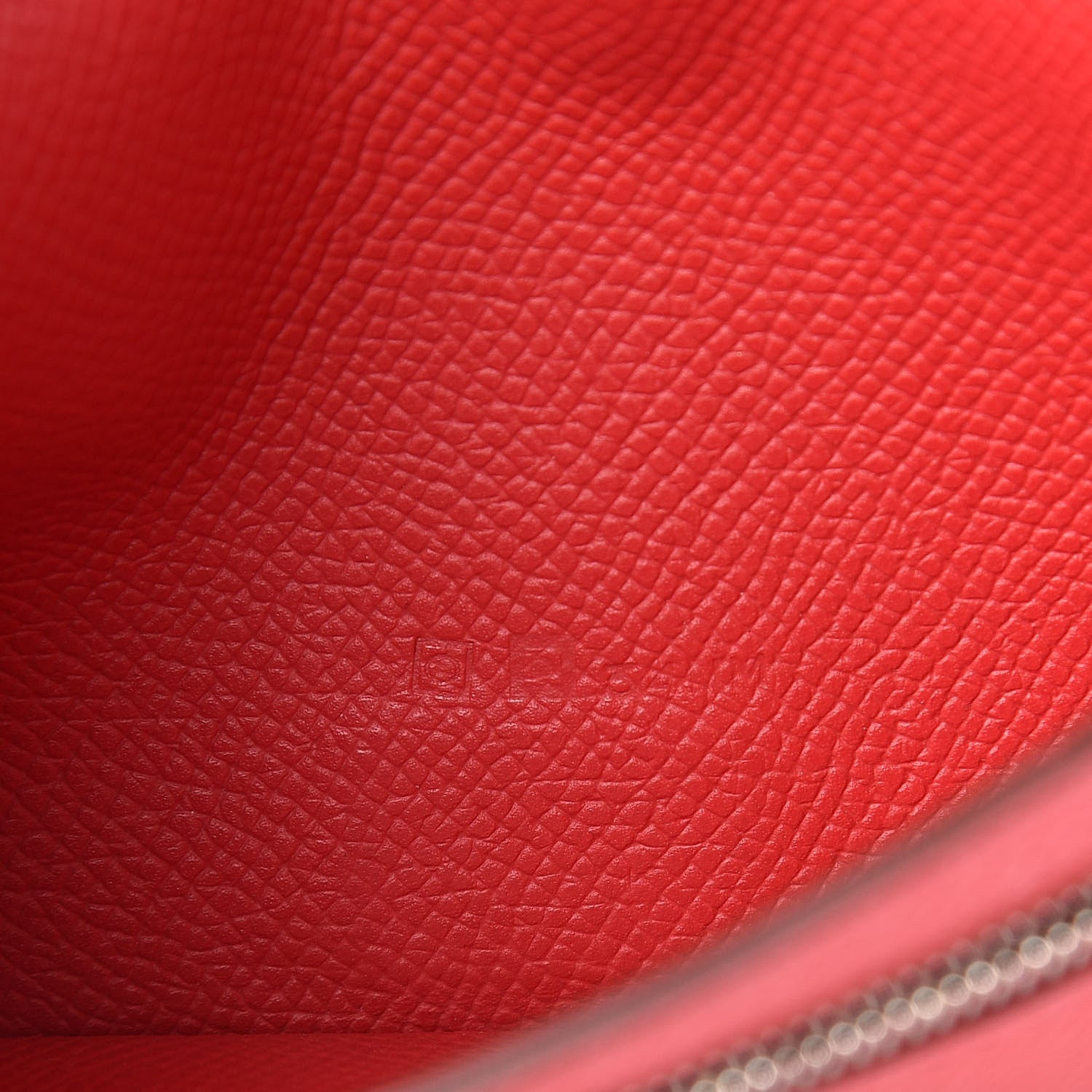 Hermes Epsom Bi-Color Bearn Wallet Rubis Rouge Pivoine 7 of 11