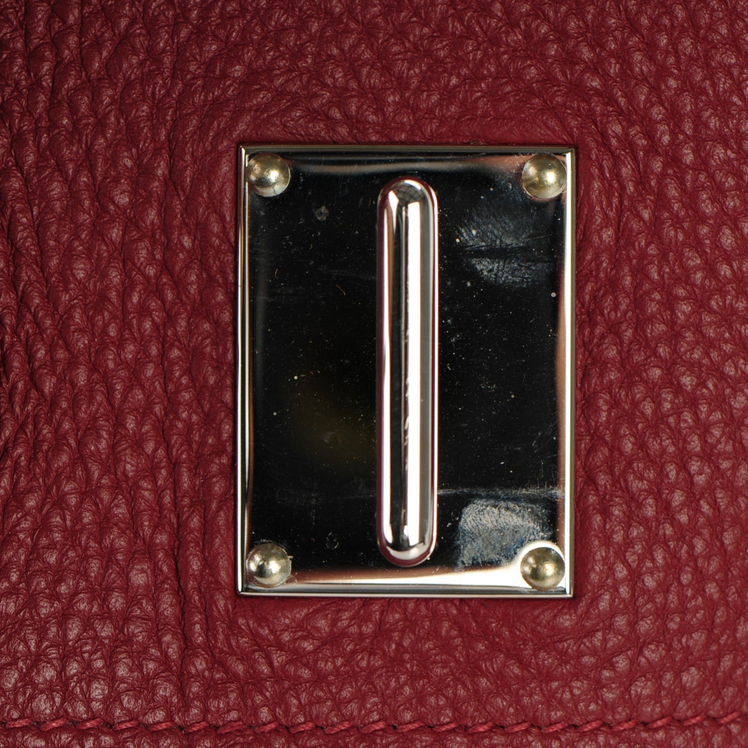 Hermes Taurillon Clemence JPG Birkin 42 Rouge H 16 of 25
