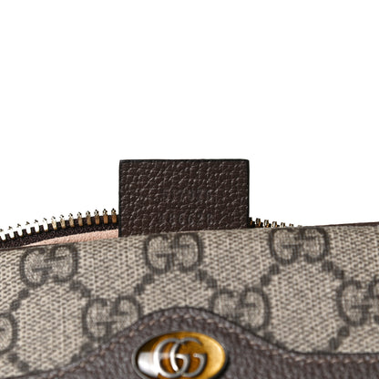 Gucci GG Supreme Monogram Web Small Ophidia Belt Bag 95 38 Dark Brown 7 of 13