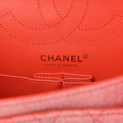 Chanel Ombre Denim Quilted 2.55 Reissue 225 Flap Coral 8 of 10