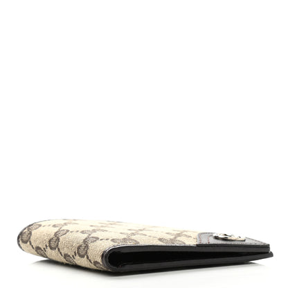 Gucci Monogram Britt Bi-Fold Wallet Dark Brown 4 of 8