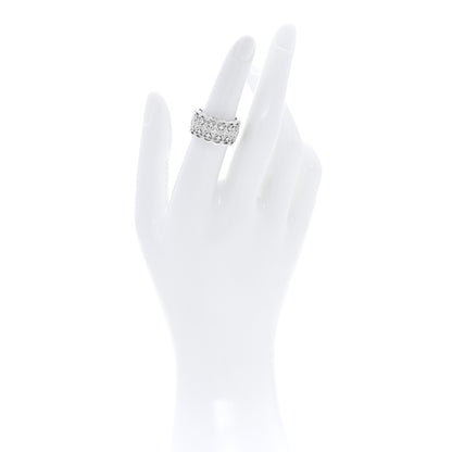 Parker & West by FASHIONPHILE 18K White Gold Diamond .35ctw Milgrain Band Ring  53 6.25 2 of 5