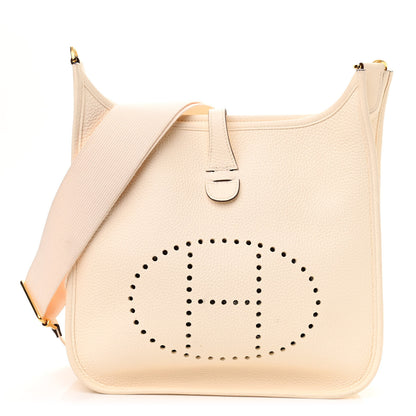 Hermes Taurillon Clemence Evelyne III PM Nata 1 of 11