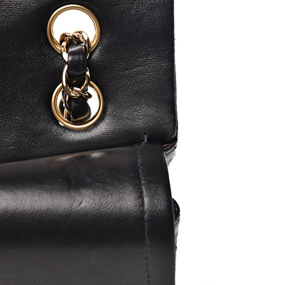Chanel Lambskin Quilted Small Double Flap Black 12 of 16