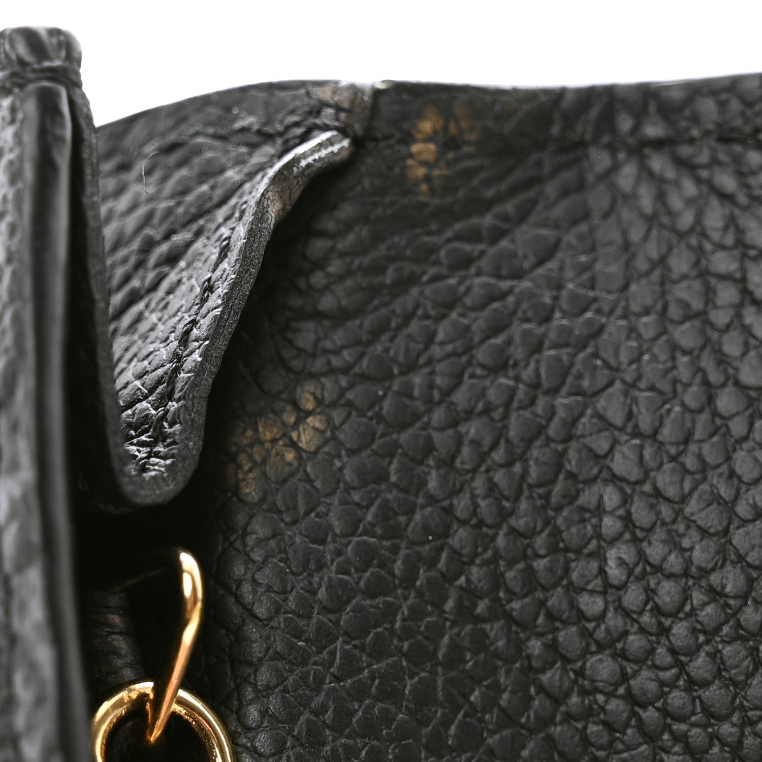 Louis Vuitton Empreinte Key Pouch Black 8 of 9