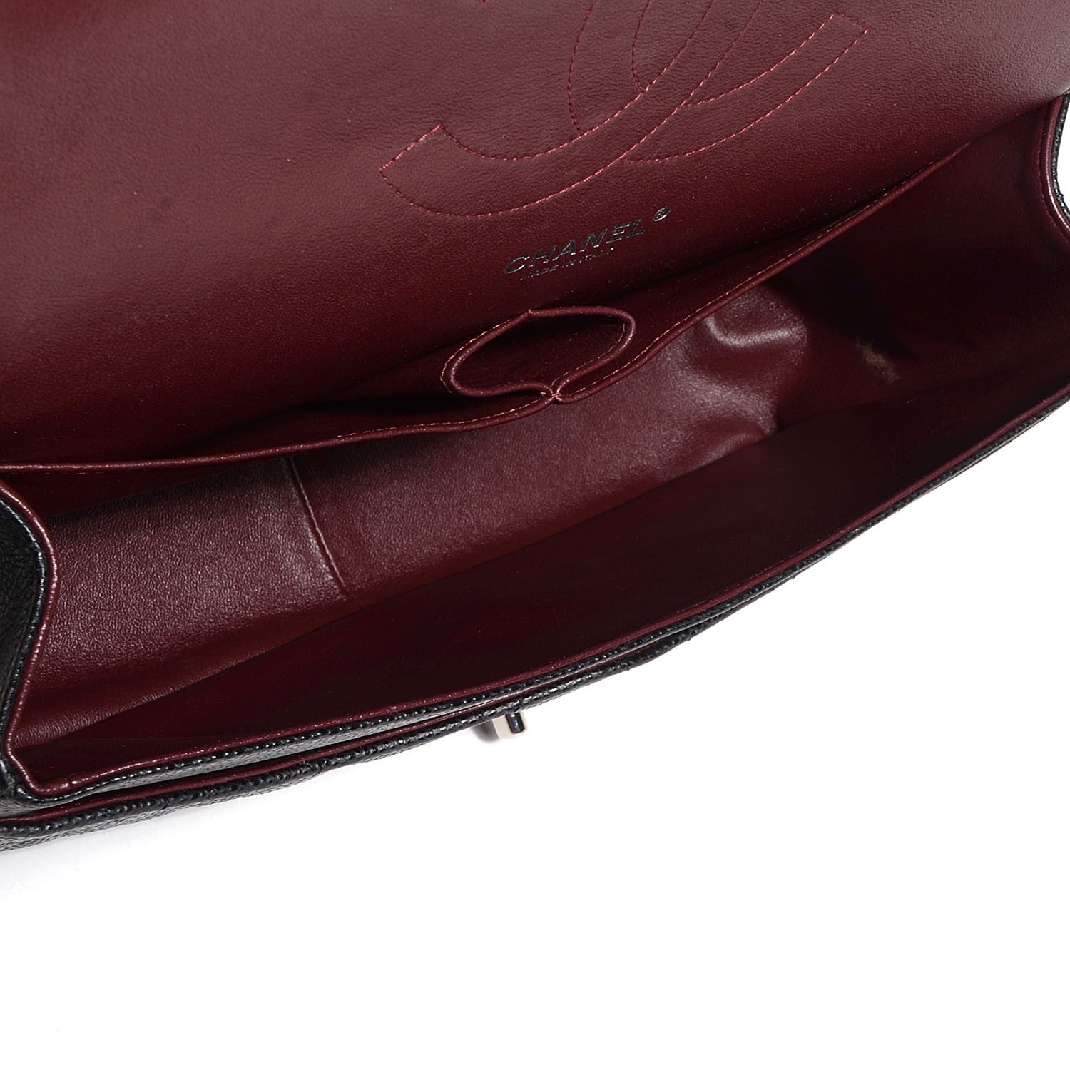 Chanel Caviar Quilted Jumbo Double Flap Black 4 of 8