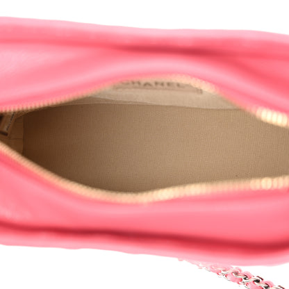 Chanel Rattan Calfskin Small Gabrielle Hobo Beige Pink 5 of 10