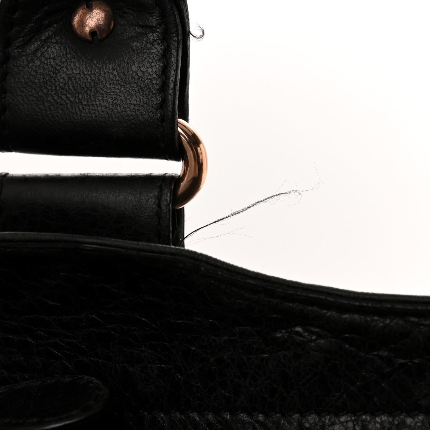 Agneau Giant 21 Rose Gold Hardware Velo Black