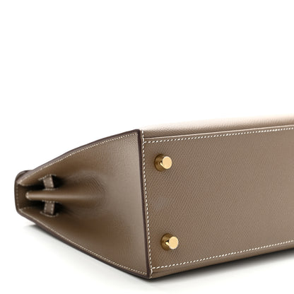 Hermes Epsom Kelly Sellier 25 Etoupe 9 of 10