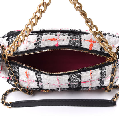 Chanel Tweed Chain 20s Signature Hobo White Multicolor 6 of 11