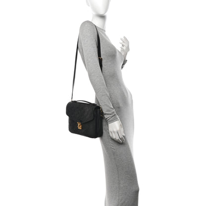 Louis Vuitton Empreinte Pochette Metis Black 2 of 10