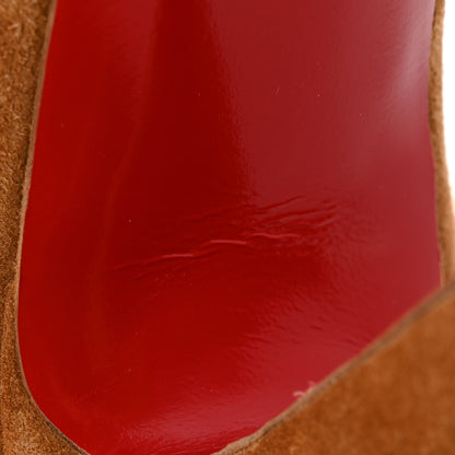 Christian Louboutin Suede Greissimo 140 Pumps 37.5 Camel 14 of 16
