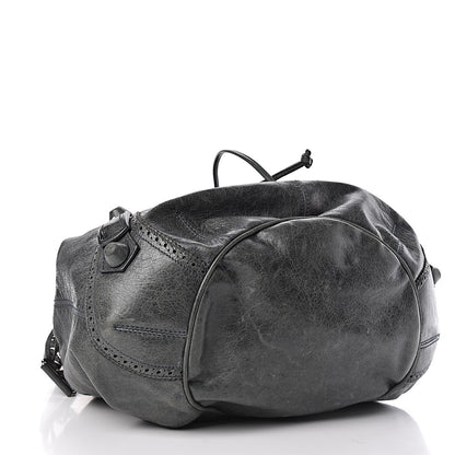 Balenciaga Agneau Giant Brogues Hardware Pompon Anthracite 5 of 18