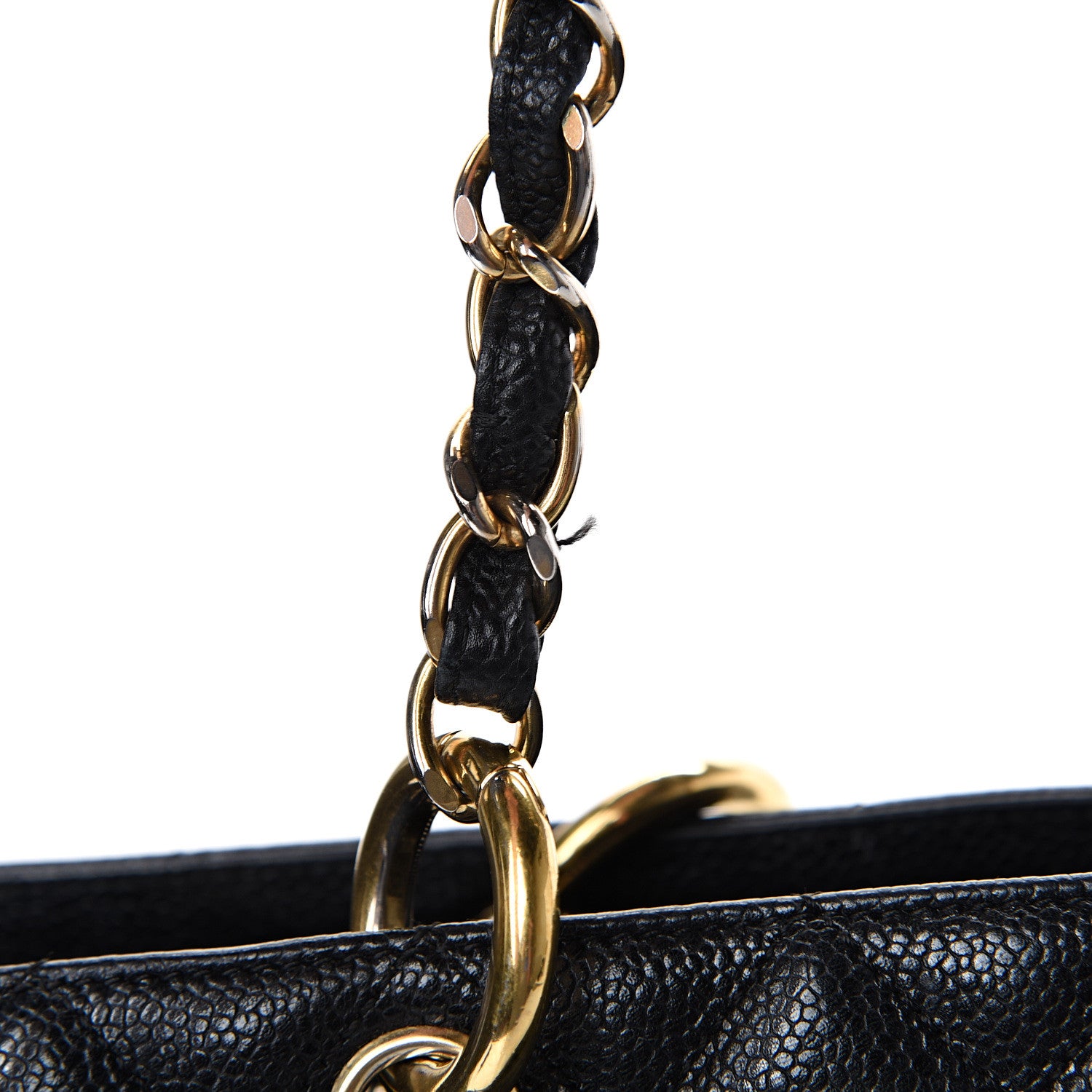 Chanel Caviar Quilted Grand Shopping Tote GST Black 14 of 16
