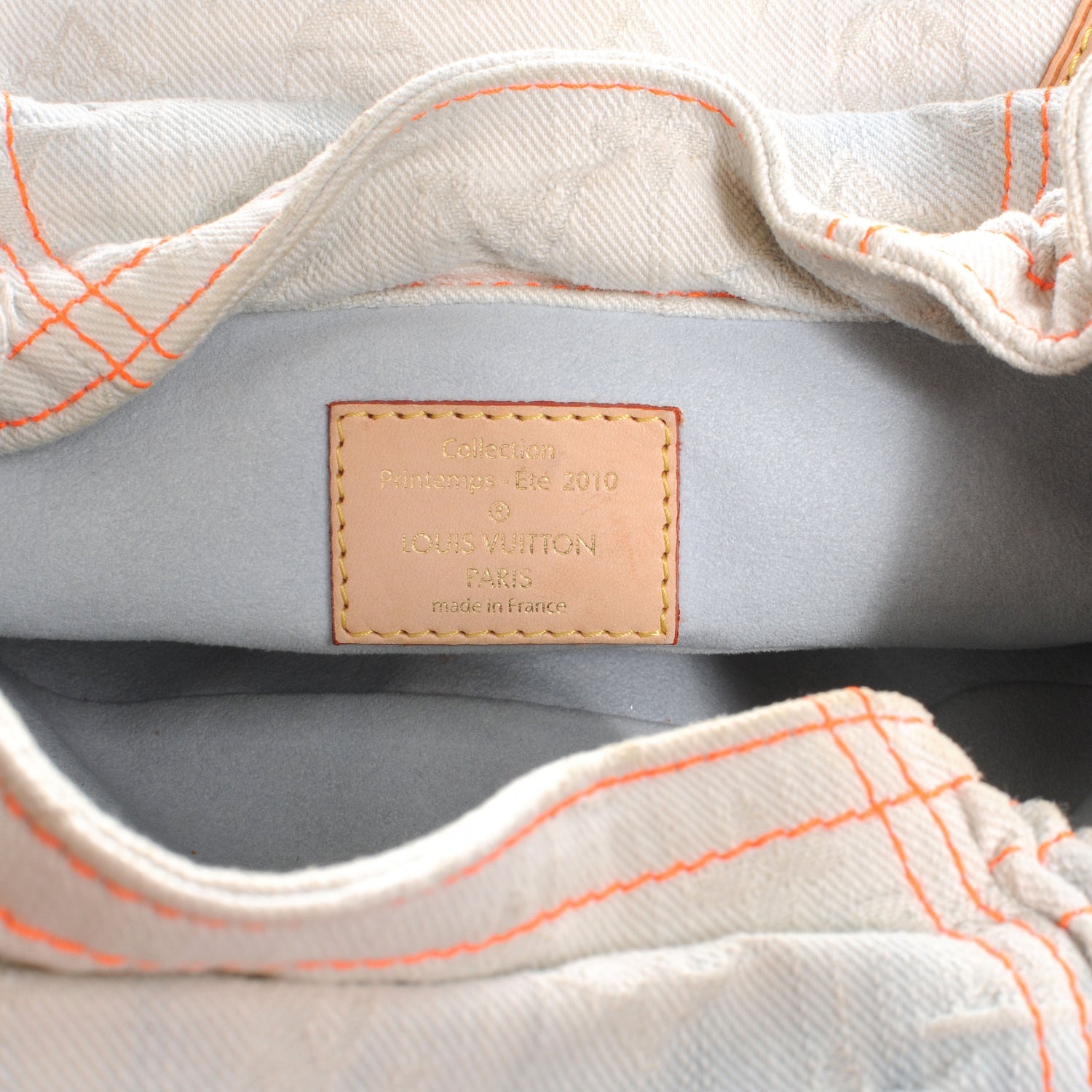 Louis Vuitton Denim Sunshine Messenger Blue 6 of 7