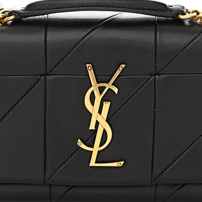 Saint Laurent Lambskin Patchwork Monogram Small Jamie Black 8 of 11