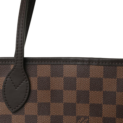 Louis Vuitton Damier Ebene Neo Neverfull MM Rose Ballerine 15 of 23