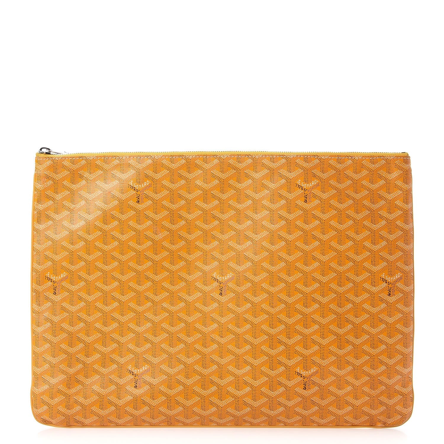 Goyard Goyardine Senat Pochette GM Yellow 1 of 15