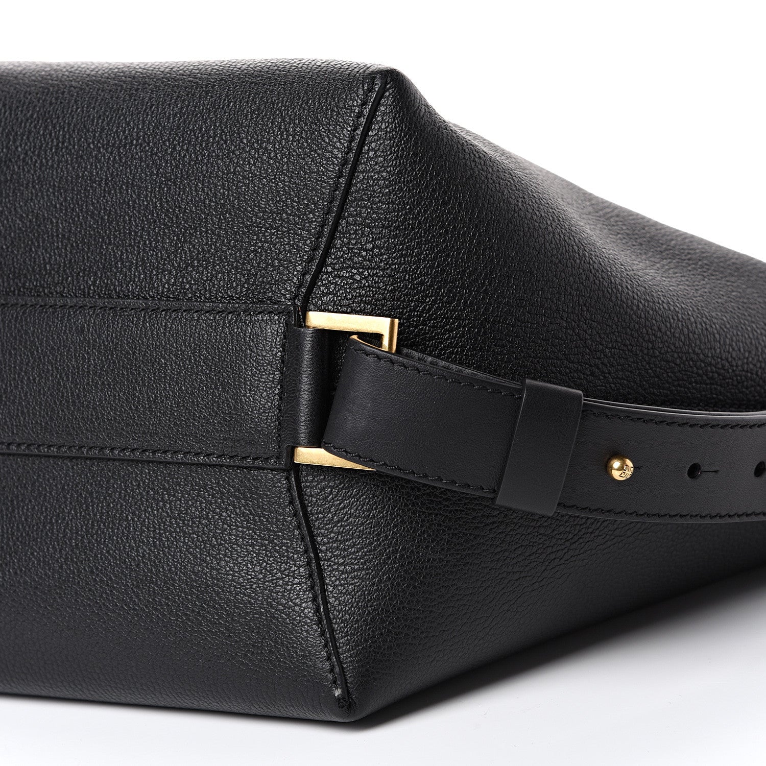 Givenchy Grained Calfskin GV Bucket Bag Black 8 of 9