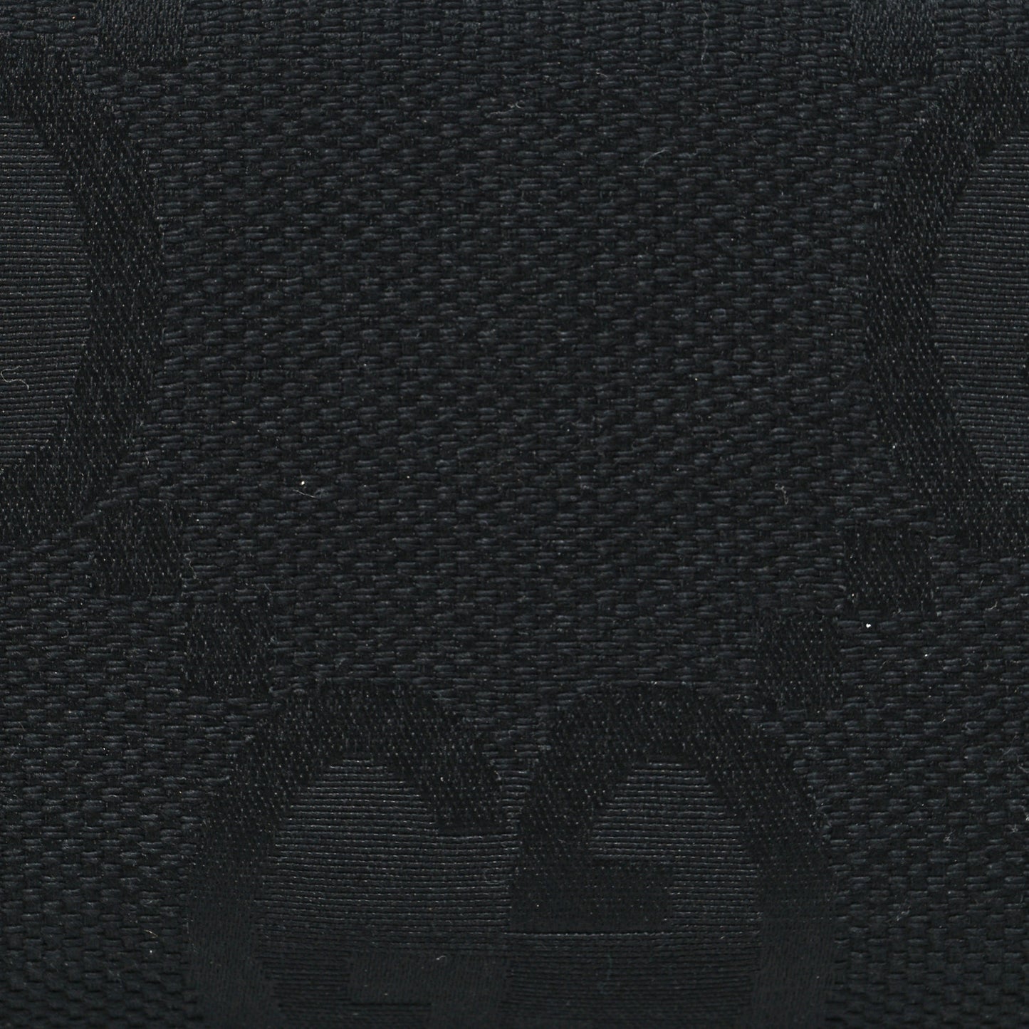 Canvas Monogram Jumbo GG Textured Dollar Calfskin Continental Wallet Black