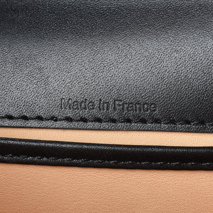 Delvaux Calfskin Illusion Piped Mini Brillant Satchel Black 6 of 9