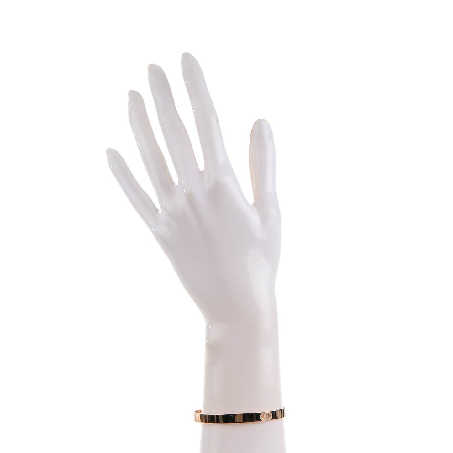 18K Rose Gold Diamond PM H D'Ancre Bracelet SH