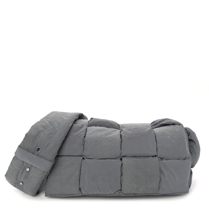 Bottega Veneta Nylon Intrecciato Padded Tech Cassette Bag Thunder 1 of 12