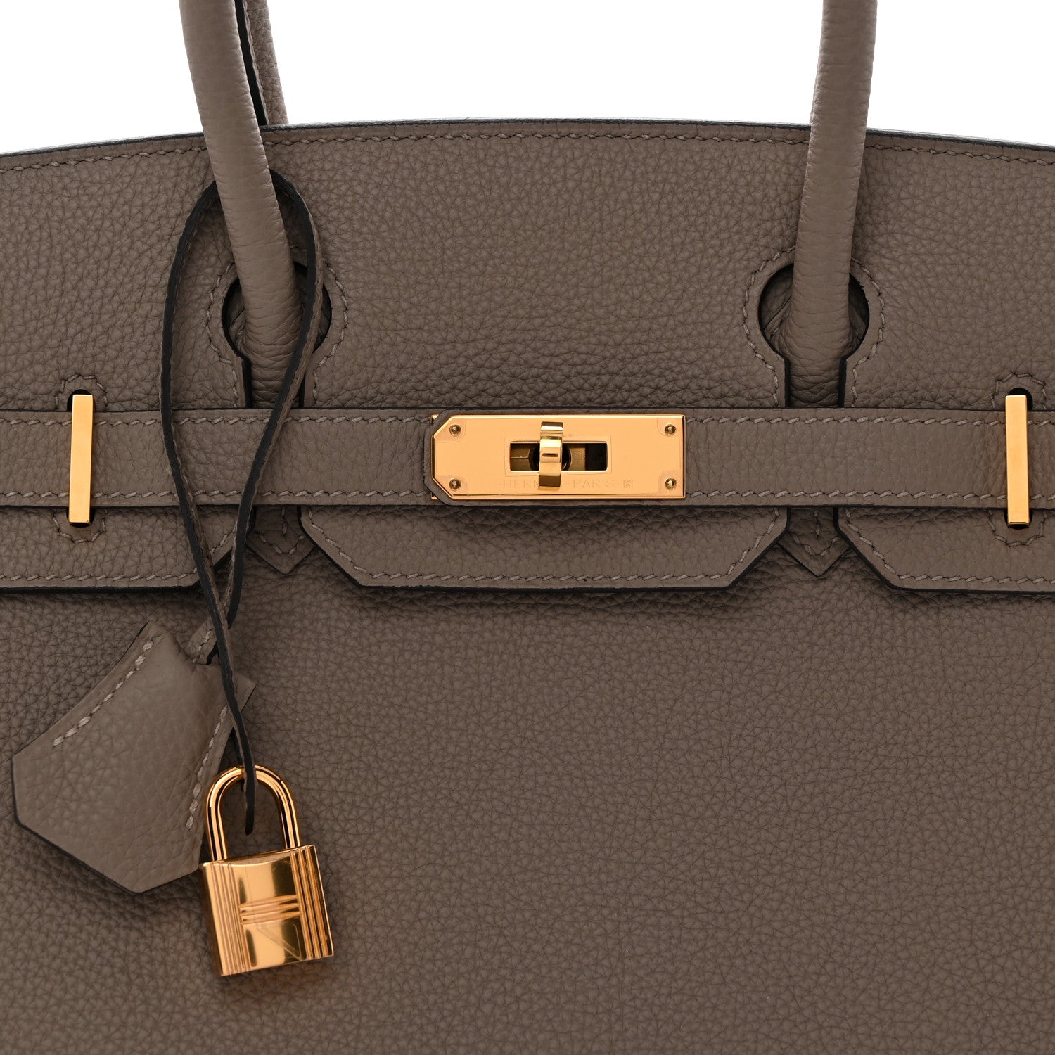 Hermes Togo BIRKIN 30 Gris Asphalte 8 of 13