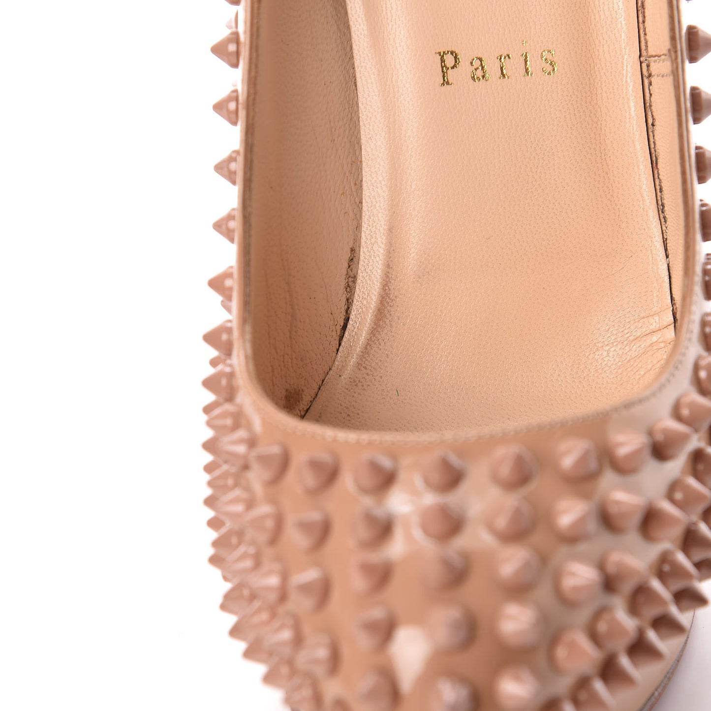 Patent Alti Spikes 140 Pumps 38 Nude