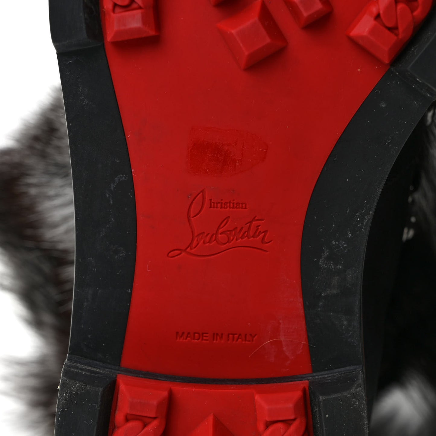 Calfskin Fur Mens Snow Black Flat Hiking Boots 43 Black