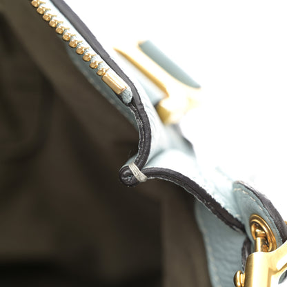 Chloe Calfskin Medium Marcie Satchel Cloudy Blue 11 of 11
