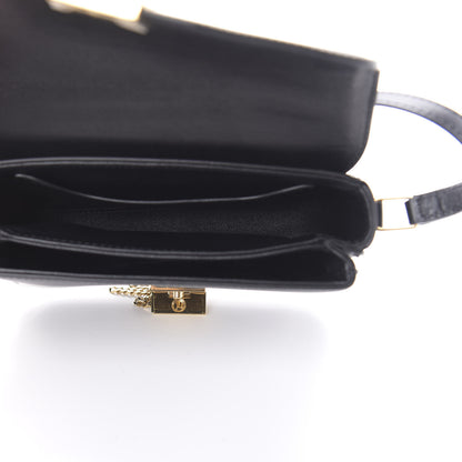 Celine Shiny Calfskin Small C Bag Black 5 of 14