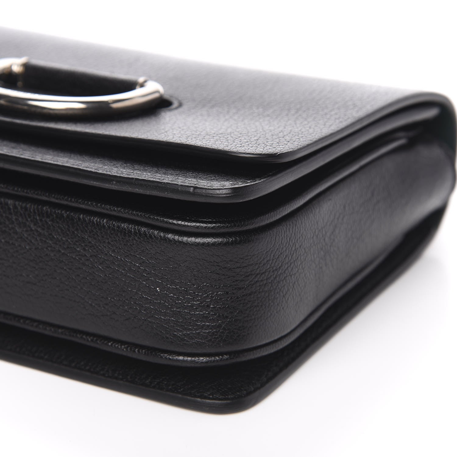 Burberry Goatskin Small D-Ring Bag Black 9 of 10