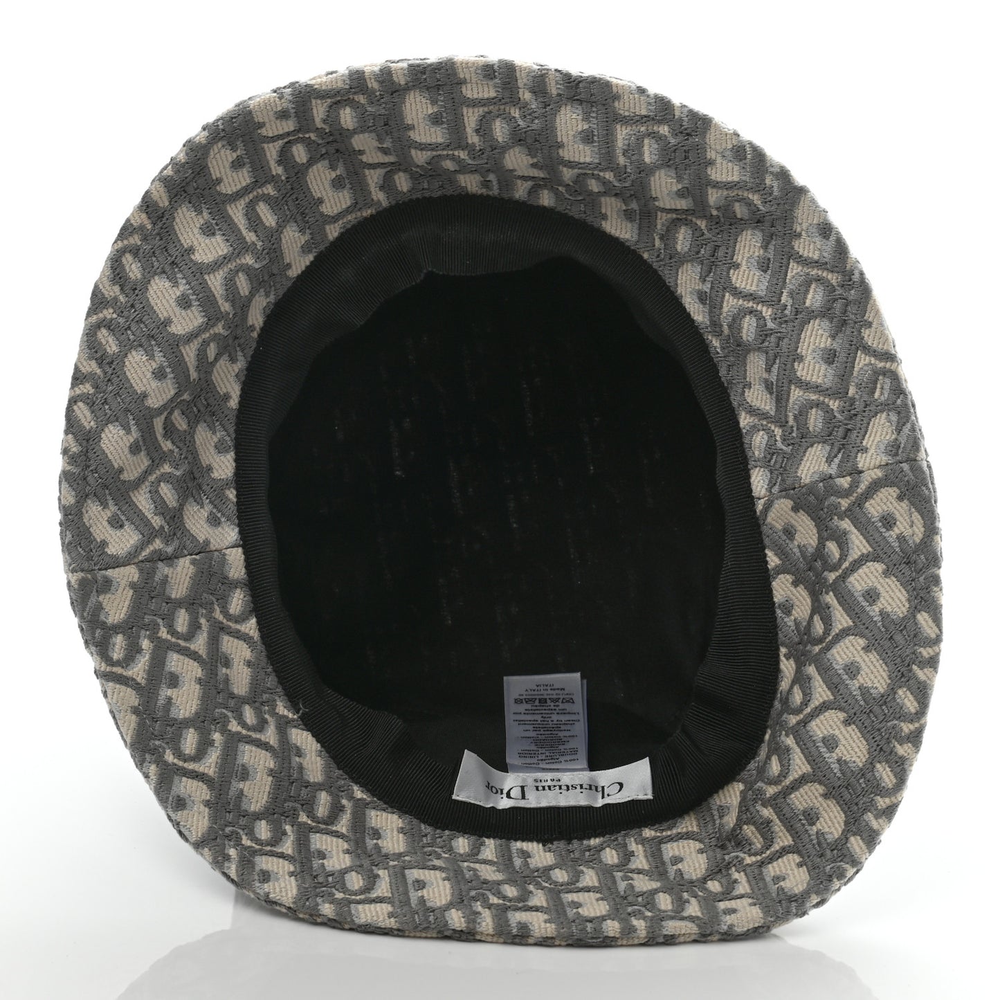 Oblique Bucket Hat 58 Grey