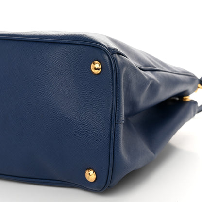 Prada Saffiano Medium Galleria Double Zip Tote Bluette 11 of 11