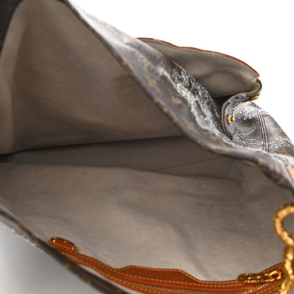 Louis Vuitton Monogram Dentelle Fersen Gold 4 of 8