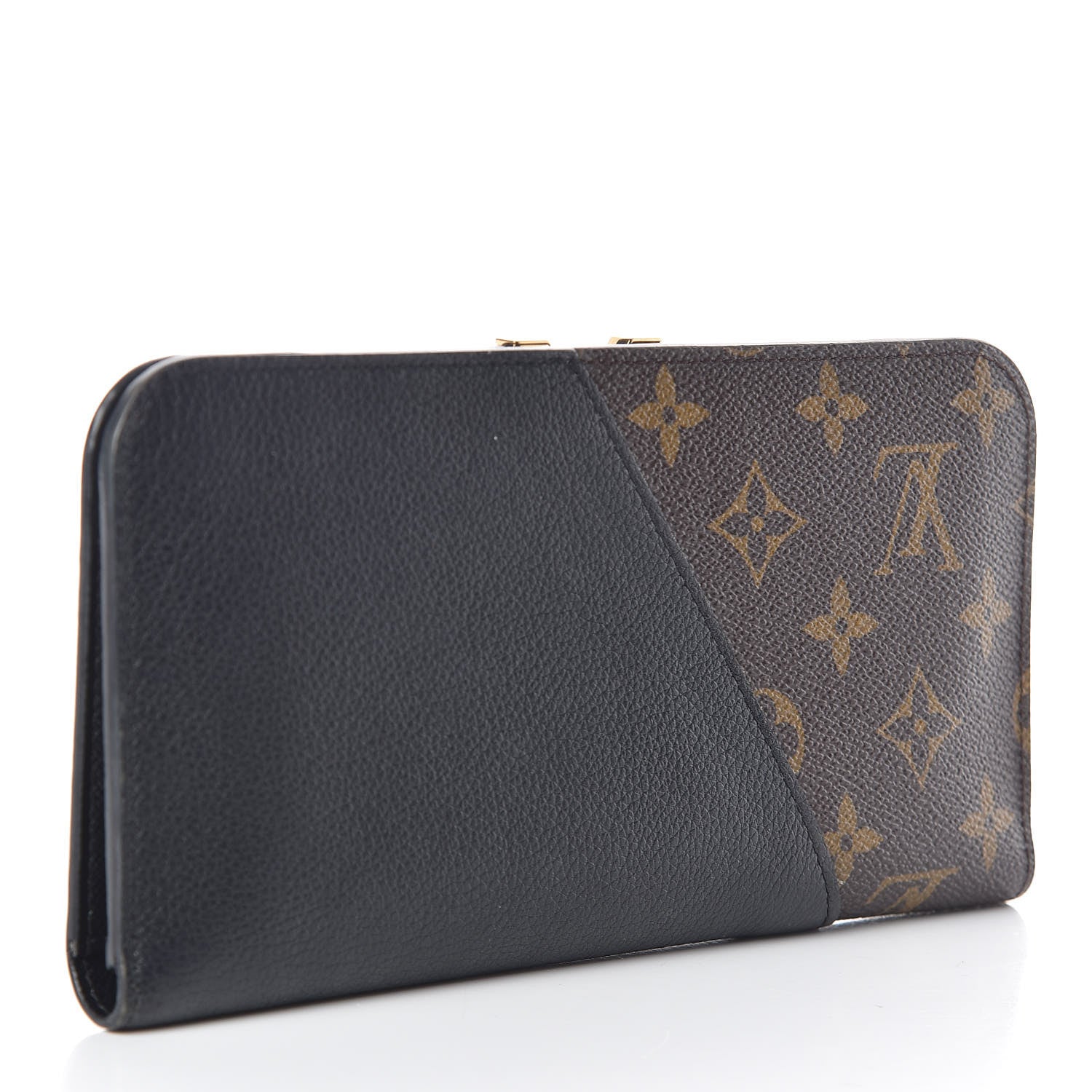 Louis Vuitton Monogram Monogram Kimono Wallet Black 3 of 6