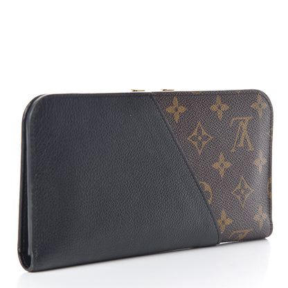 Louis Vuitton Monogram Monogram Kimono Wallet Black 3 of 6