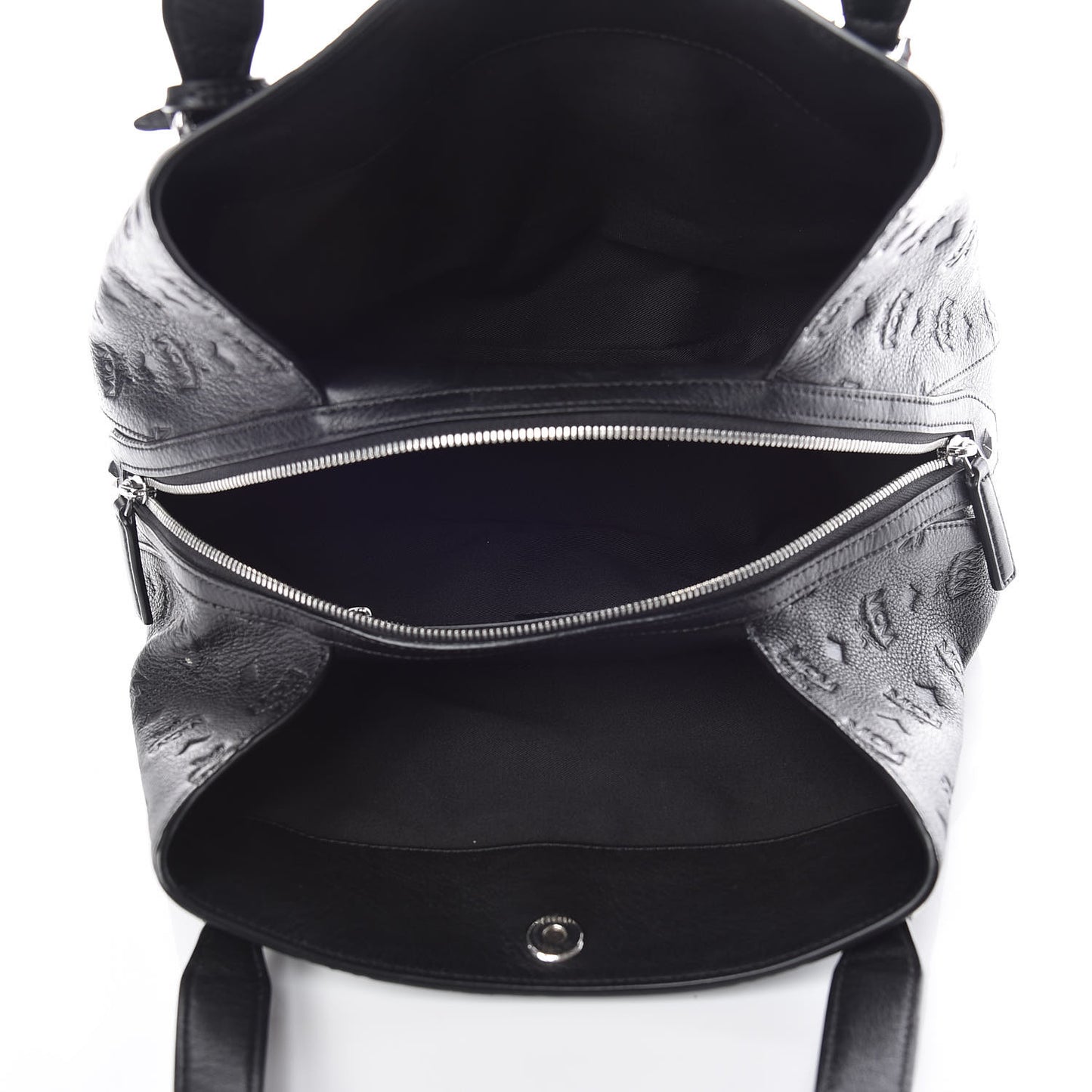 Calfskin Ottomar Monogram Essential Hobo Black
