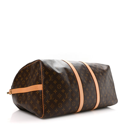 Louis Vuitton Monogram Keepall Bandouliere 55 3 of 9