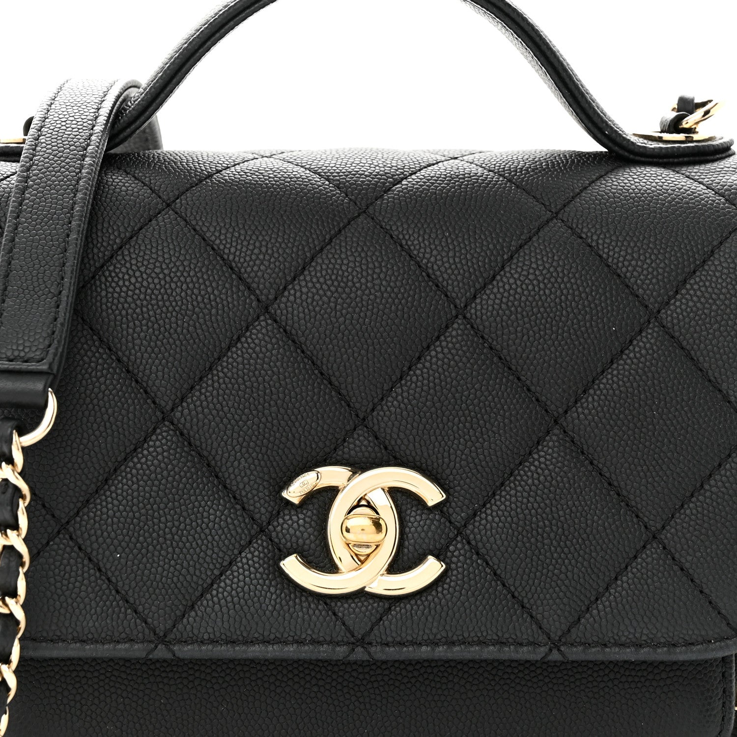 Chanel Caviar Quilted Small Business Affinity Flap Black 9 of 13