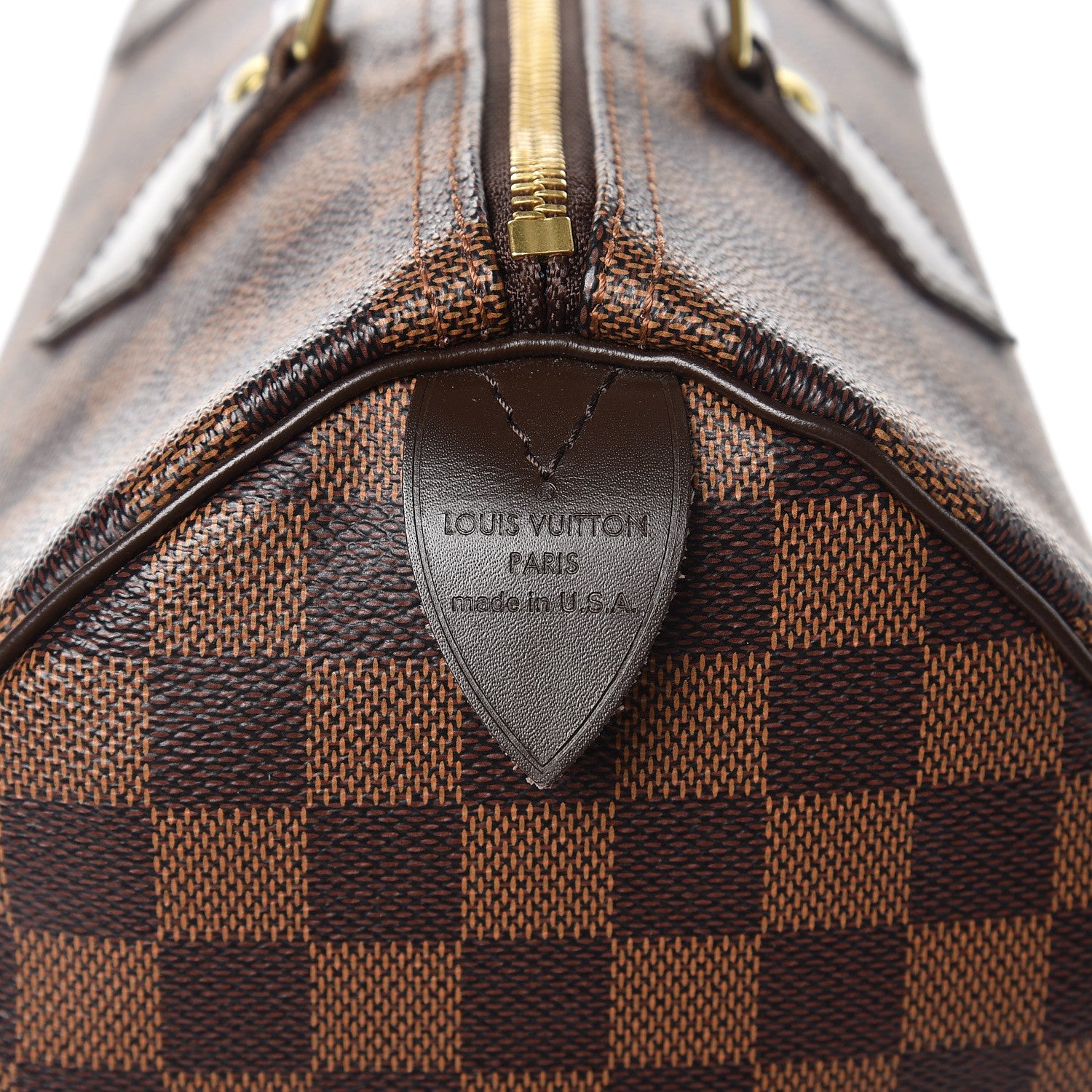 Louis Vuitton Damier Ebene Speedy 30 7 of 9