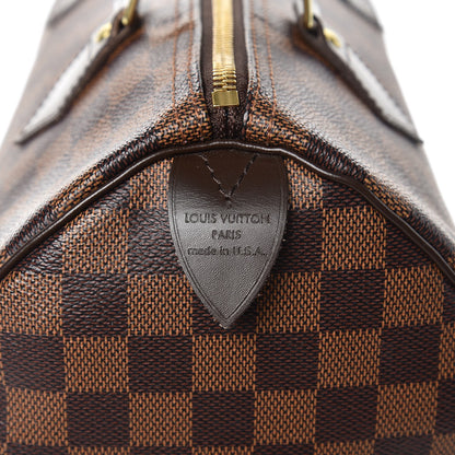 Louis Vuitton Damier Ebene Speedy 30 7 of 9