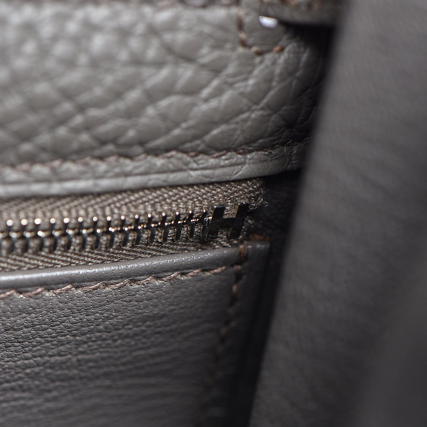 Hermes Taurillon Clemence Kelly Retourne 35 Etain 34 of 40