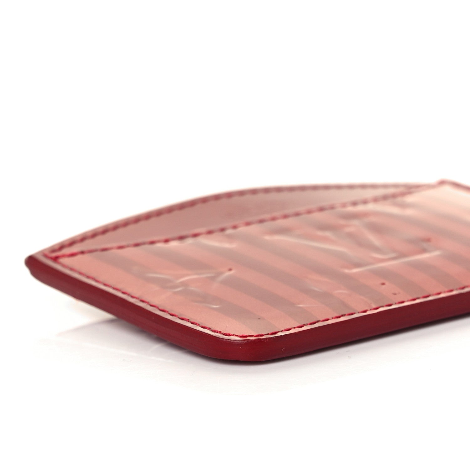 Louis Vuitton Vernis Rayures Mirror Case Pomme D'Amour 7 of 9