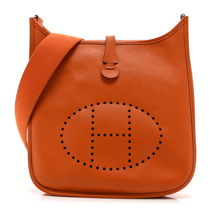 Hermes Epsom Evelyne PM Orange 1 of 10