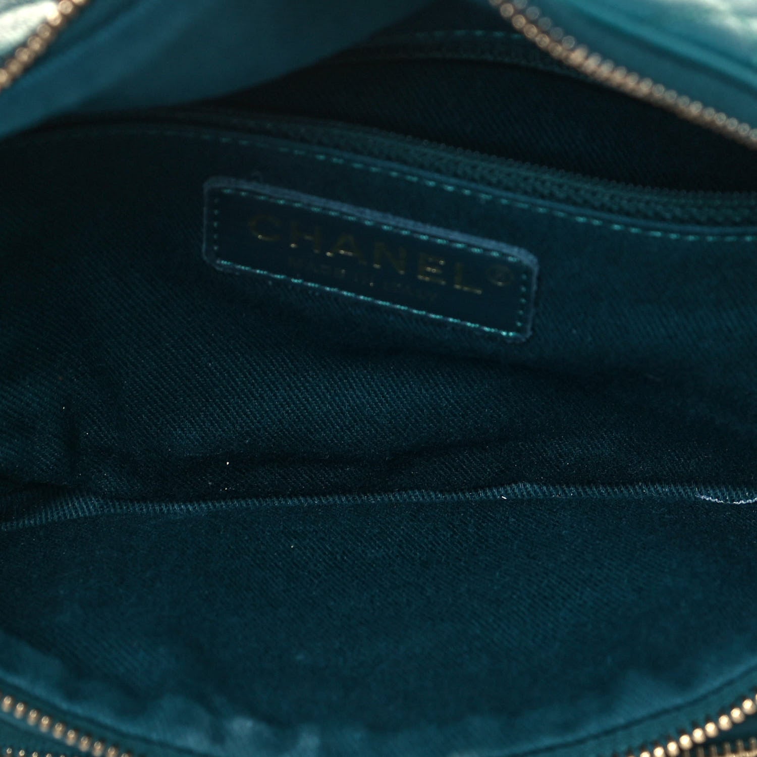 Chanel Caviar Quilted Business Affinity Waist Belt Bag Dark Turquoise 5 of 10
