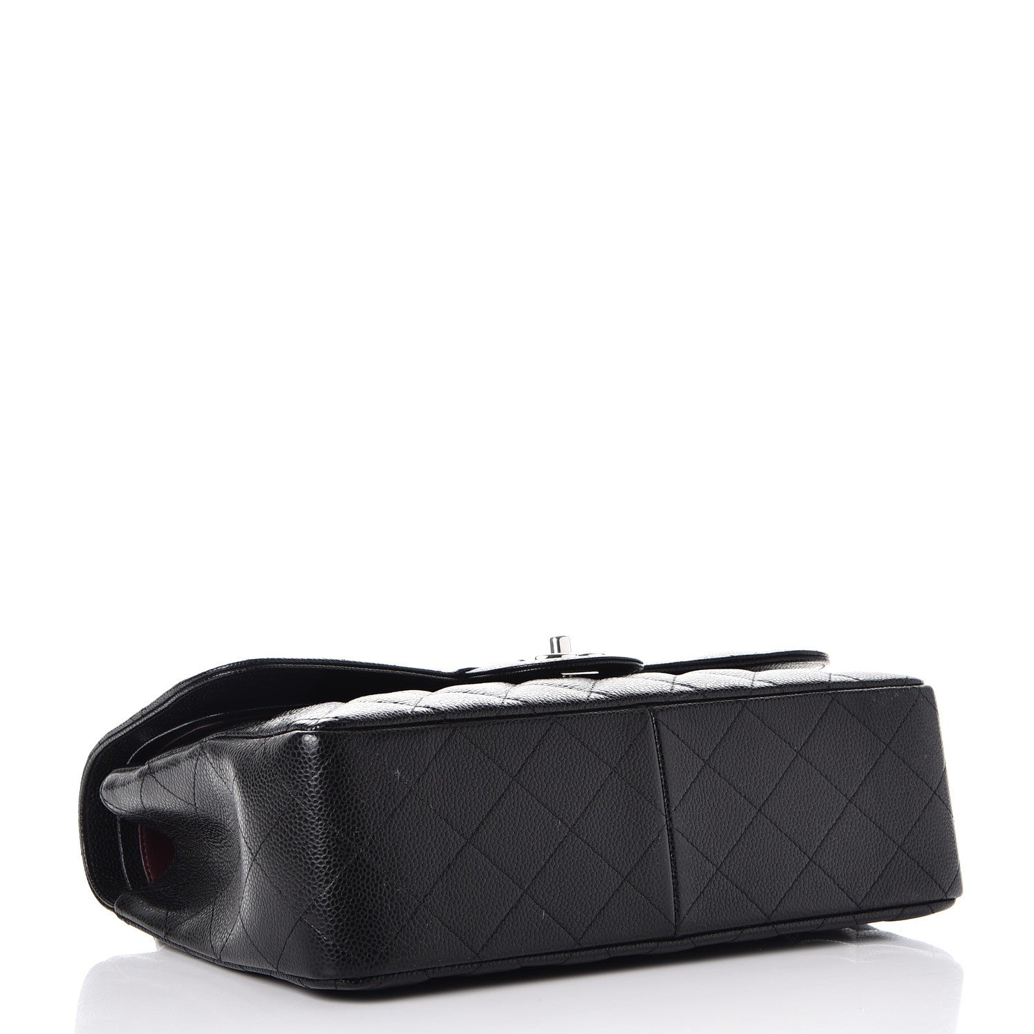 Chanel Caviar Quilted Jumbo Double Flap Black 5 of 10