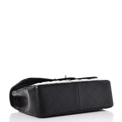 Chanel Caviar Quilted Jumbo Double Flap Black 5 of 10